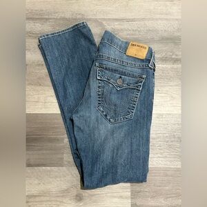 True Religion Ricky Relaxed Straight Denim Pants